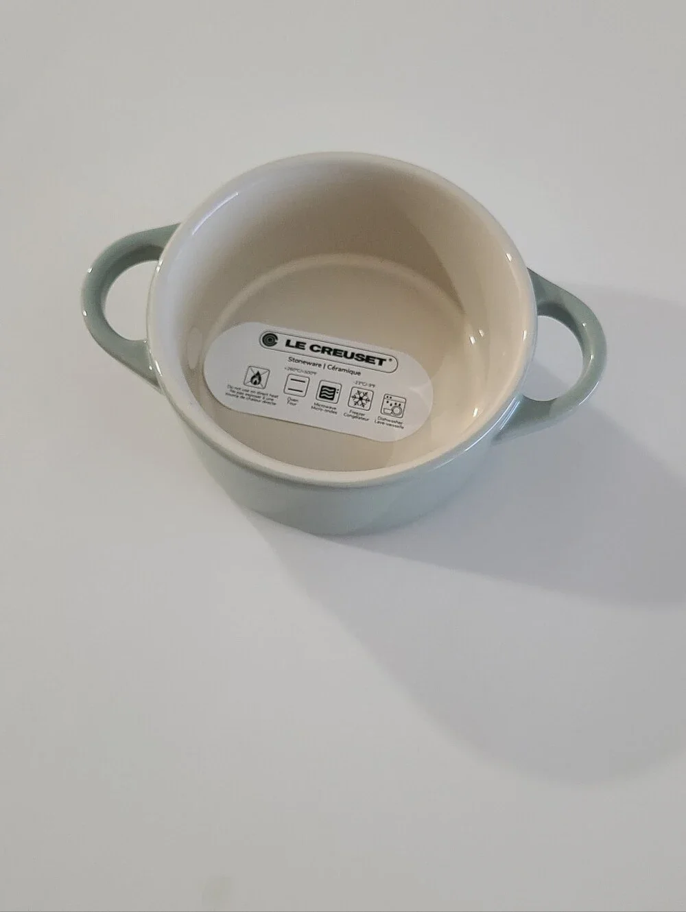 Le Creuset Mini Cocotte Pistache Pistachio 8oz